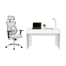 Combo para Oficina Esencial, Incluye Escritorio y Silla de Escritorio