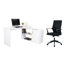 Combo para Oficina Prox, Incluye Escritorio y Silla de Escritorio