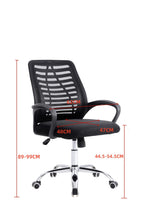 Silla de Escritorio Liz, Negro, cuenta con brazos y espaldar