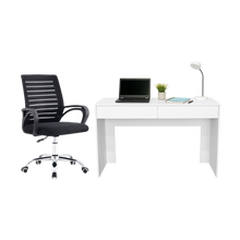 Combo para Oficina Yarik, Incluye Escritorio y Silla de Escritorio
