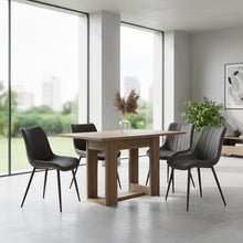 Set de 2 Sillas Nova, Color Negro, Con espaldar y diseño Moderno