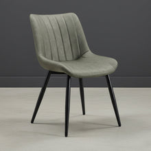 Silla Nova, Color Verde, Con espaldar y diseño Moderno X4