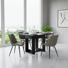 Set de 2 Sillas Nova, Color Verde, Con espaldar y diseño Moderno