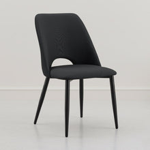 Set de 2 Sillas Urban, Color Negro, con Espaldar y Diseño Moderno