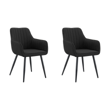 Combo para Sala Kristal, Incluye Mesa Redonda de Vidrio y 2 Sillas
