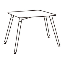 Combo Noa, Incluye Comedor y 4 Sillas en Color Blanco