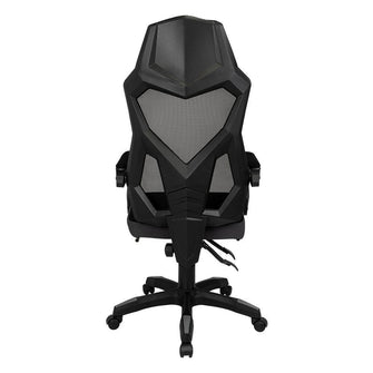 Silla Gamer Optimus Negro, con Cómodo espaldar y ruedas de nailon