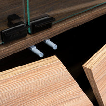 Bar Orus, Caoba y Miel con cuatro puertas batientes