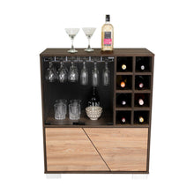 Bar Orus, Caoba y Miel con cuatro puertas batientes