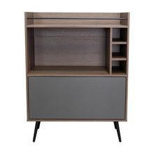 Bar Toronto, Milan y Plata Oscuro, con espacio para almacenar botella de vinos y copas