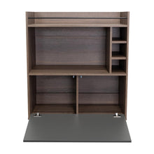 Bar Toronto, Milan y Plata Oscuro, con espacio para almacenar botella de vinos y copas