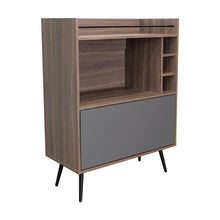 Bar Toronto, Milan y Plata Oscuro, con espacio para almacenar botella de vinos y copas