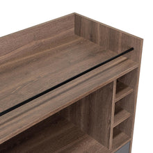 Bar Toronto, Milan y Plata Oscuro, con espacio para almacenar botella de vinos y copas