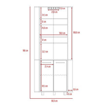 Bar Polinesio, Miel y Plata Oscuro, con Espacio Para Botellas y Copas