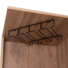 Bar Esquinero Nashira, Miel y Plata Oscuro, con Amplio Espacio de Almacenamiento y Porta Copas