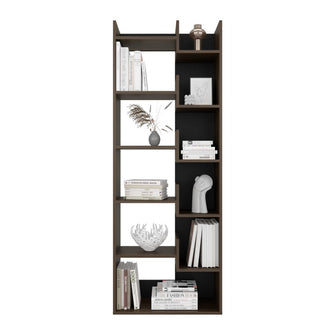 Biblioteca Clover, Milan y Wengue, con espacios para guardar y poner objetos
