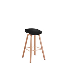 Kit de Dos Sillas Bar Dary, Negro y Café Claro, con base metal y diseño moderno