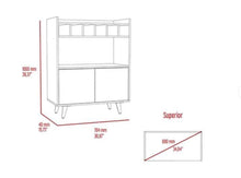 Combo para Sala Candela, Incluye Recibidor y Mueble Bar