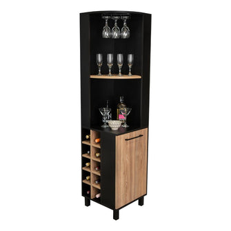 Bar Esquinero Wesley, Wengue y Miel, 2 Entrepaños 1 Puerta