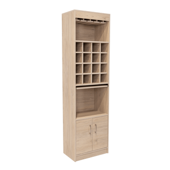 Bar Sancro, Beige, con Gran Capacidad de Almacenamiento