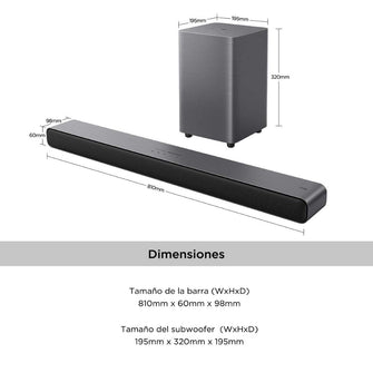 Barra de Sonido TCL S55H
