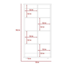 Biblioteca Grecia, Café Claro, con Ocho Estantes