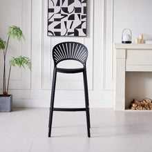 Silla para Bar Paraíso, Color Negro, Diseño Moderno
