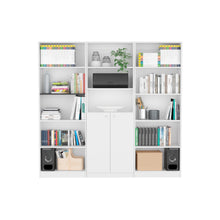 Combo de Bibliotecas Home Eco, Blanco Incluye Tres Bibliotecas - VIRTUAL MUEBLES