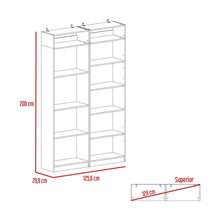 Combo de Bibliotecas Home, Blanco, Incluye Dos Bibliotecas y Dos Complementos
