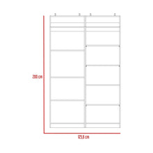 Combo de Bibliotecas Home, Macadamia, Incluye Dos Bibliotecas y Dos Complementos