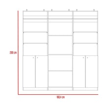 Combo de Bibliotecas Home, Blanco Incluye Tres Bibliotecas y Tres Complementos