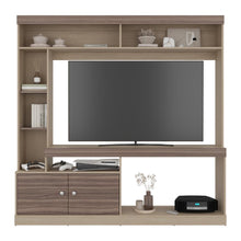 Mesa Para Tv Classic, Avellana y Cartagena, Para televisor de 55 pulgadas