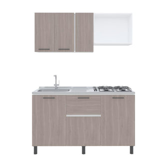 Cocina Integral Paolo, Bardolino y Blanco, incluye Mesón Pozuelo Izquierdo