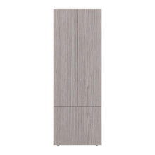 Closet Beico II, Positano y Blanco Duqueza, Con tres puertas abatibles y cuatro entrepaños