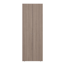 Closet Beico, Bardolino y Blanco Duqueza, con dos Puertas Abatibles y cuatro entrepaños