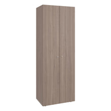 Closet Beico, Bardolino y Blanco Duqueza, con dos Puertas Abatibles y cuatro entrepaños