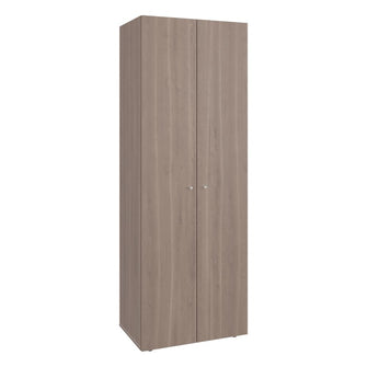 Closet Beico, Bardolino y Blanco Duqueza, con dos Puertas Abatibles y cuatro entrepaños