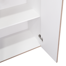 Closet Beico, Positano y Blanco Duqueza, Con Dos Puertas Abatibles y Cuatro Entrepaños