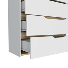 Organizador Zory, Blanco y Café Claro, con Tres Cajones ZF X2