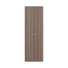 Closet Ainara, Avellana y Blanco, Con Cinco Entrepaños