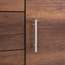 Organizador Barlovento, Cobre y Blanco, con Cuatro Cajones y una Puerta