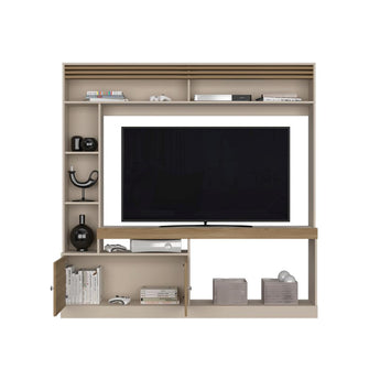 Mesa Para Tv Roy, Capri y Fresno Europeo, con Espacio Para Televisor de 50 Pulgadas