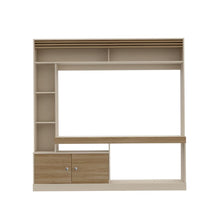 Mesa Para Tv Roy, Capri y Fresno Europeo, con Espacio Para Televisor de 50 Pulgadas