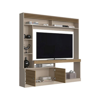 Mesa Para Tv Roy, Capri y Fresno Europeo, con Espacio Para Televisor de 50 Pulgadas