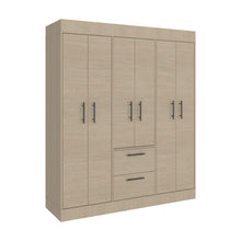 Closet Aura, Cartagena y Wengue, Con 6 Puertas y 2 Cajones