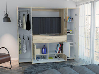 Closet Jakob, Café Claro y Blanco, Para TV de 46"