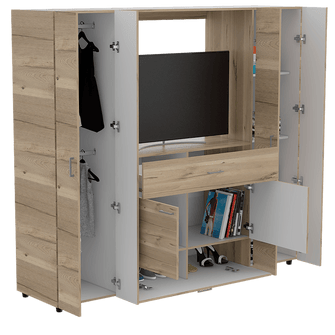 Closet Jakob, Café Claro y Blanco, Para TV de 46"