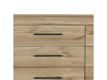 Organizador Asteria Café Claro y Blanco, con Seis Cajones y manijas negras ZF