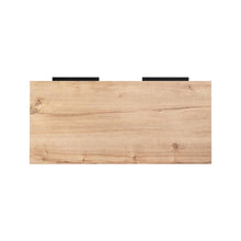 Organizador Concet, Cafe claro y Wengue, con tres cajones