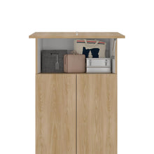 Complemento para Closet Beico, Fresno Europeo y Blanco Duqueza, para Adicionar altura y compartimiento a tu closet